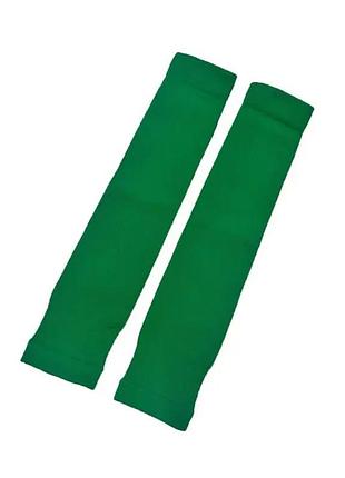 Гетри футбольні без лого обрізані (зелені) s2020-201, зелений, розмір (eu) — s/m l/xl
