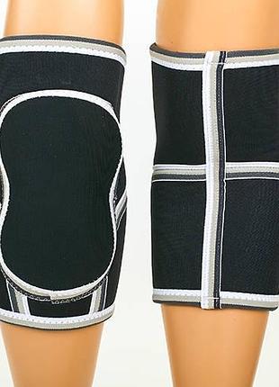 Налокотник неопреновый 1 шт. zelart bc-1332, чёрный, размер (eu) - l/xl