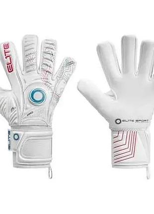 Вратарские перчатки elite sport "elite r ii pulsar" elite-pulsar, белый, размер (eu) - 10