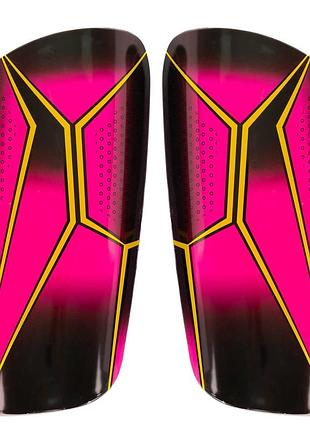 Щитки футбольні з тримачем щитків у комплекті fsg-686-p, рожевий, розмір (eu) — s