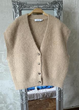 Жилет з alpaca knit-ted s