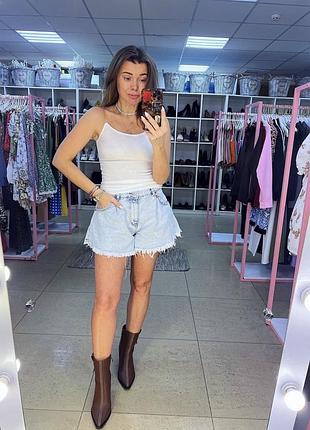 Шорти джинсові блакитні нові