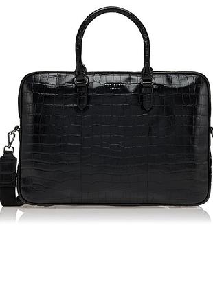 Ted baker кожаная сумка для ноутбука