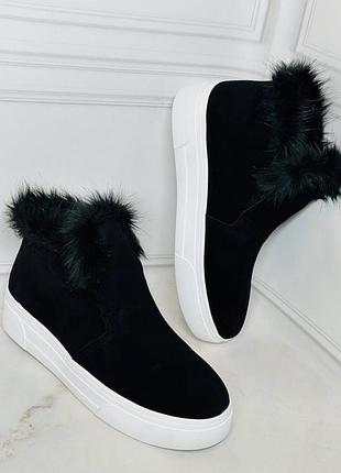 Уггі короткі опушка натур замш / натур шкіра під замовлення 27 27,5 28 28,5 см