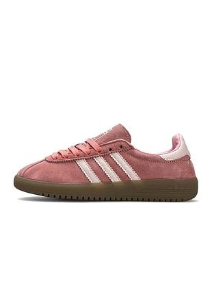 Adidas originals bermuda pink white