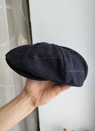 Кепка восьмиклинка dents l 58-59 кашкет картуз хулиганка жиганка stetson harris tweed barbour гострі козирки peaky blinders