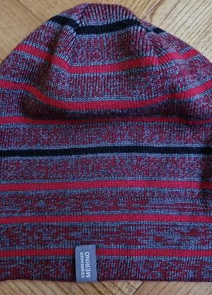 Icebreaker-теплая шапка бини, 50% шерсть