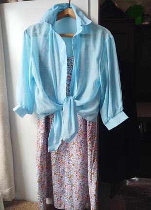 Платье с рубашкой