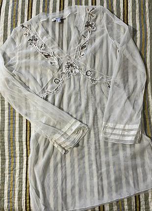 Накидка на купальник, пляжна сукня