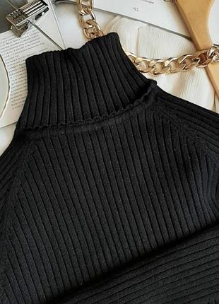 Плаття в рубчик облягаюче amisu 34 xs сукня платье