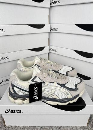 Мужские кроссовки asics gel-nyc 2055 grey beige