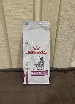 Сухий корм mobility support dog royal canin 2кг для дорослих собак