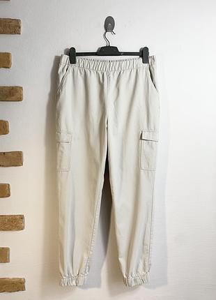 Бавовняні брюки джоггери