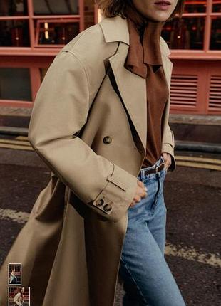 Zara тренч