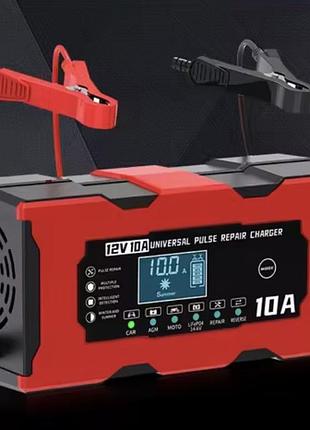 Розумний автомобільний арядний пристрій для акумуляторів 12 v 10 a .  xjb1210-2r