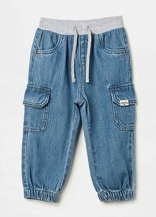 Джинсові штани на 18-24місяців(92см)