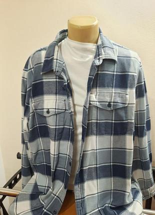 Теплая мужская рубашка. одежда из сша и канады!