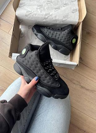 Jordan 13 retro black cat  арт 2097