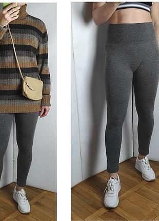 Фирменные теплые леггинсы на bodyfit англия