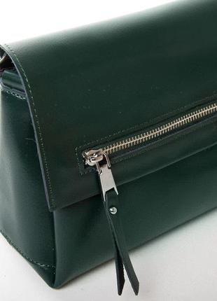 Стильная женская сумочка-клатч натуральная кожа5 фото