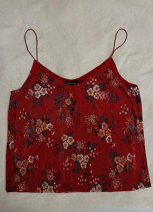 Топ красный женский
