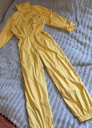 Лижний комбінезон жовтий розмір м