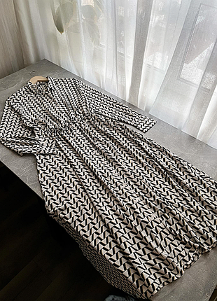 Вискозное миди макси платье tu