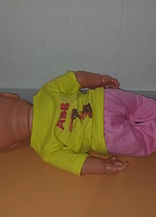 Лялька пупс з твердим тілом біля 38 см, 6