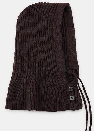 Капор zara капюшон