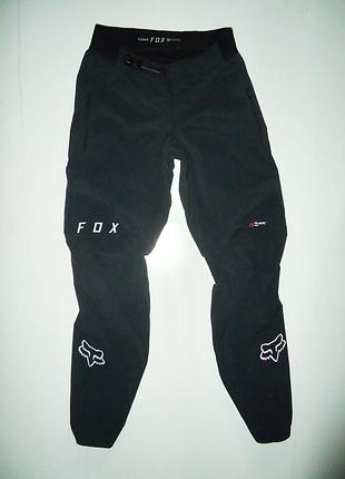Велоштаны  fox racing flexair pro fire alpha polartec mtb зимние велоформа (32)