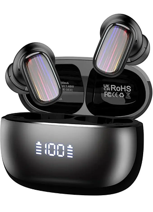 Наушники coryat h63 с функцией перевода языков с искусственным интеллектом 164 языков black