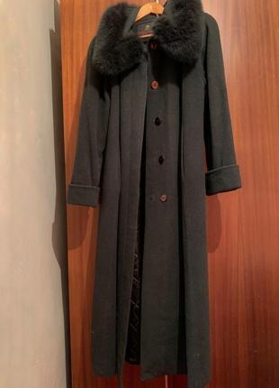 Пальто італія, шерсть, писець р.501 фото