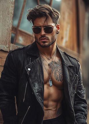 Алмазна мозаїка "брутальний вигляд", 30*40см, на рамці, в кор. 31*41*2,5см, тм dreamtoys