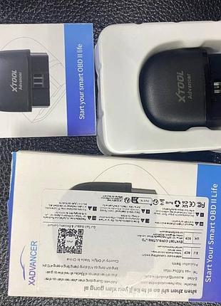 Xtool advancer ad20 pro — це просунута версія компактного bluetooth-сканера для повної діагностики автомобіля. слово «pro» тут виправдане, оскільки