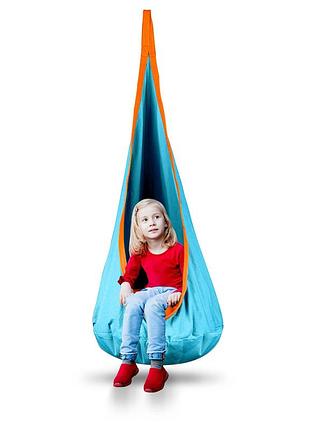 Крісло-кокон підвісне neo-sport, бірюзове