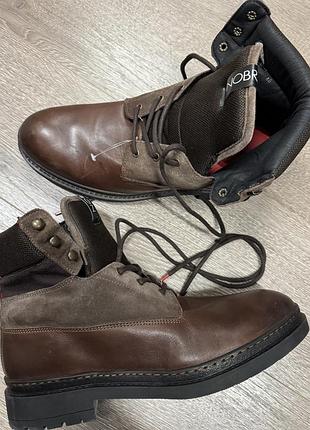 Nobrand ботинки шкіра нові португалія оригінал