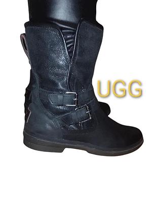 Сапоги кожаные ugg