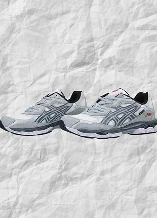 Asics gel-nyc white steel grey gore-tex