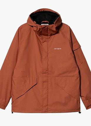 Urbanshop com ua куртка carhartt prospector brown i031356-phoenix-white розмір запитуйте