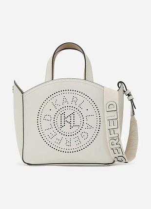 Urbanshop com ua шкіряна сумочка karl lagerfeld колір білий a1w30058 розміри запитуйте