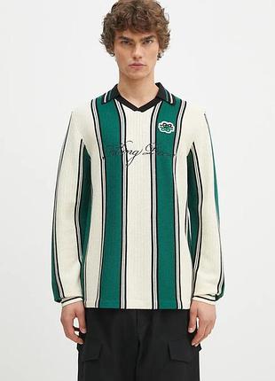 Urbanshop com ua светр filling pieces knit football jersey чоловічий колір зелений легкий 91099041926 розміри