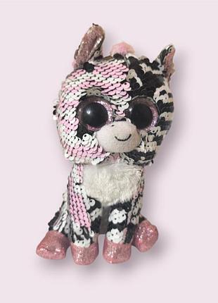 Мягкая игрушка зебры Зои от tty, 15 см