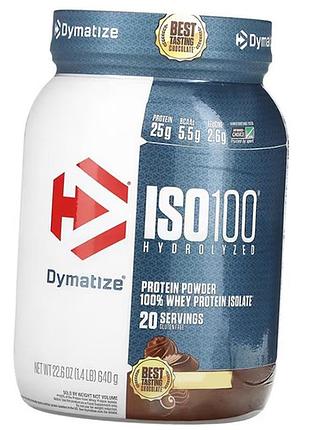 Гидролизированный сывороточный изолят, iso 100, dymatize nutrition 640г печенье-крем (29125009)