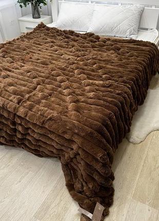 Покривало плед шиншила євро