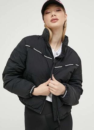 Alloriginal com ua куртка tommy jeans жіноча колір чорний зимова oversize розміри запитуйте