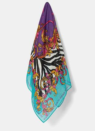 Urbanshop com ua вовняний шарф versace jeans couture візерунок 78ha7h02 zg355 розміри запитуйте