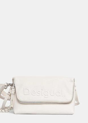 Urbanshop com ua сумочка desigual half venecia 3.0 ecru колір бежевий 25saxpbi розміри запитуйте