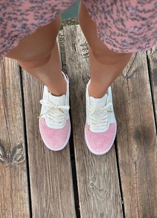 Pumа cali pink/white🆕шикарные кроссовки пума🆕купить наложенный платёж3 фото