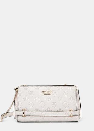 Urbanshop com ua сумочка guess zarela колір бежевий hwpd96 30720 розміри запитуйте