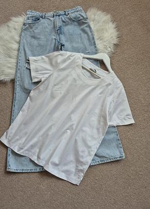 Женская белая футболка